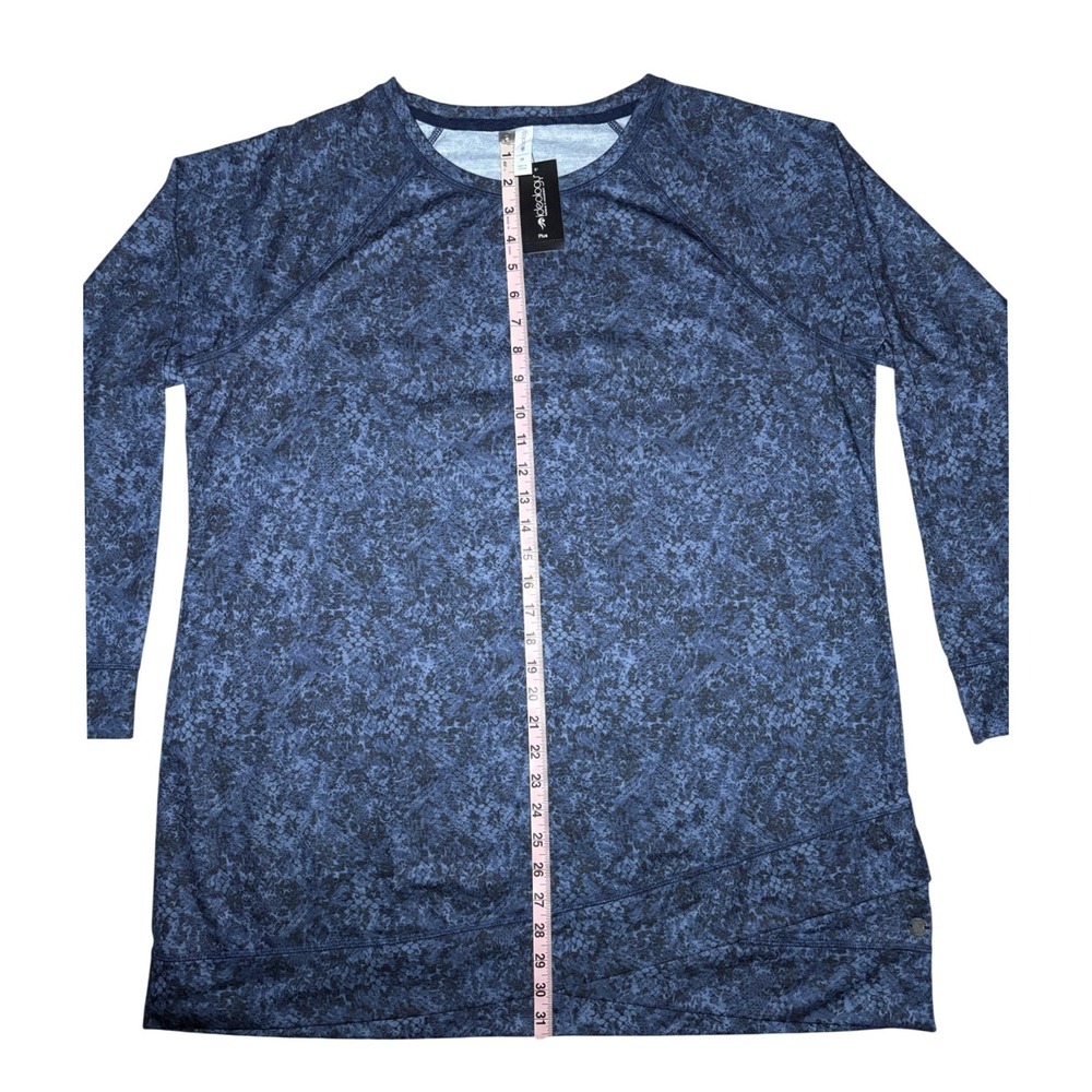 NWT Ideology Python Printed Plus Size 2X Navy Blu… - image 6